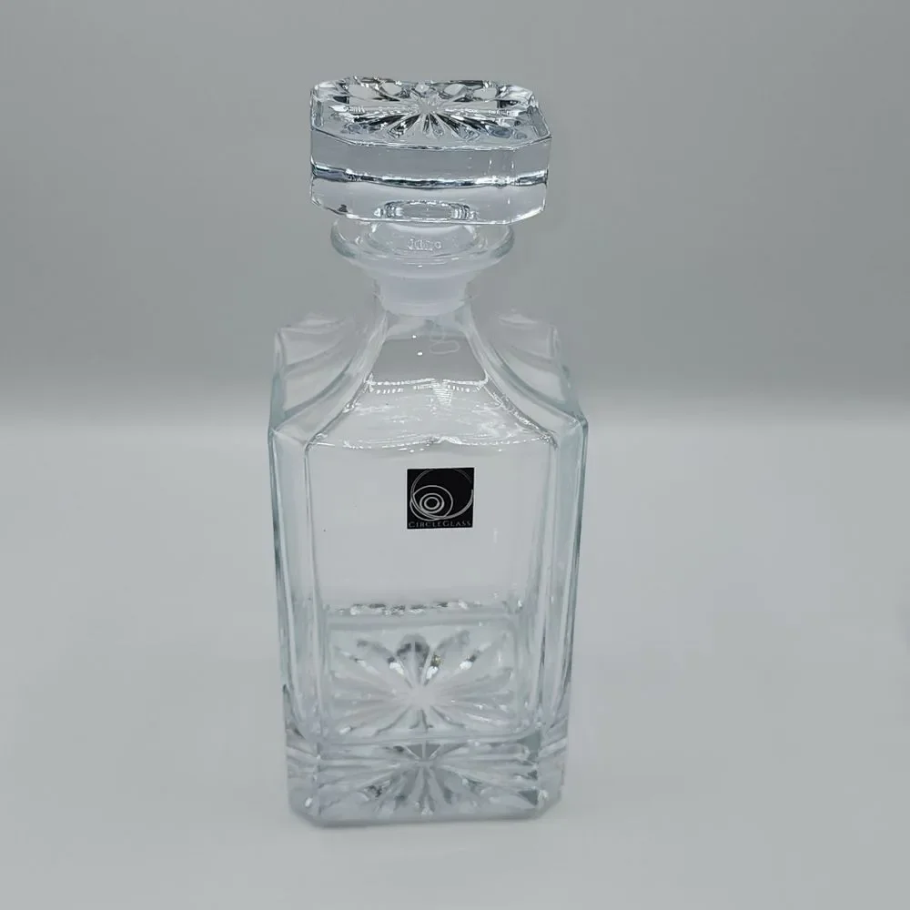 Circleware Royal Whiskey‎ Decanter Set of 5pc 26oz